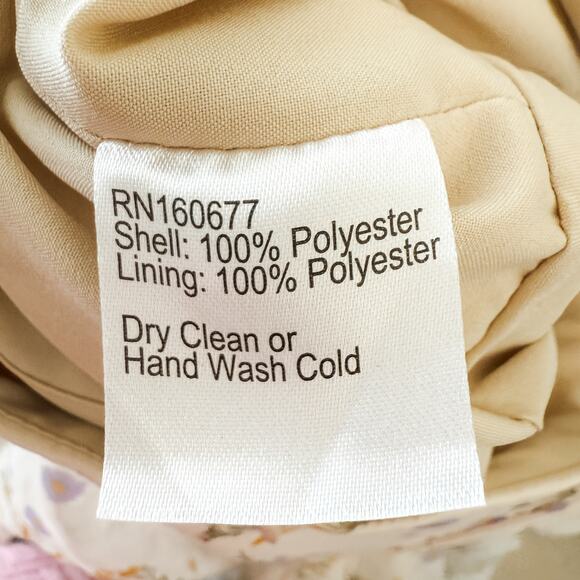 NWT Adeirlina The Lattest of Them All Off Shoulder Floral Fairy Mini Dress Small - Picture 11 of 11